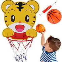 Balls Basketball Toy Racquet Sport Toy Basketball Hoop Basketball Hoop Set Portable Adjustable Sports Basketball Indoor Plastics 3-6 Years Boys and Girls / Kid's miniinthebox - thumbnail