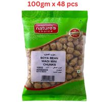 Natures Choice Soya Bean Wadi Mini Chunks 100g Pack Of 48 (UAE Delivery Only)