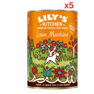 Lily'S Kitchen Lean Machine Wet Dog Food Turkey (400G) (Pack Of 5)