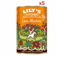 Lily'S Kitchen Lean Machine Wet Dog Food Turkey (400G) (Pack Of 5) - thumbnail