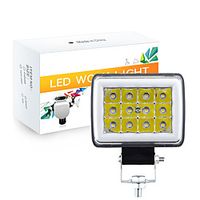 OTOLAMPARA 3.7'' 36W Multi-functional LED Warning Work Light High Lightness White Blue Dual Colors IP67 Waterproof Engineering Truck Excavator Tractor LED Work Light 1pcs Lightinthebox - thumbnail