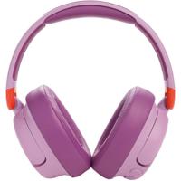 JBL JR 460NC | Wireless Bluetooth Headset | Kids Headphones | Pink | Up to 20Hrs Battery Life | ANC | Safe Sound | Mic | Detachable Cable | Multi-p...