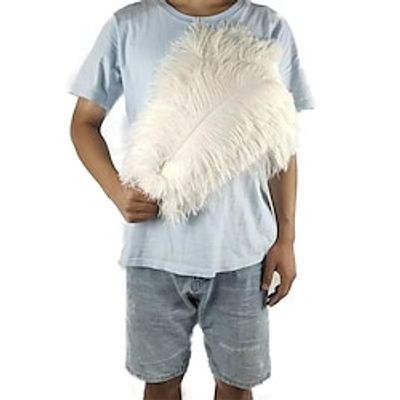45-50cm Colorful Large Feather Ostrich Hair Table Flower Wedding Decoration Ostrich Feather Lightinthebox