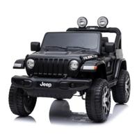 Jeep Kids Rubicorn 2 Seater Electric Car - Black (12V) (UAE Delivery Only)