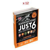 Harringtons Just 6 Chicken Grain Free Adult Wet Dog Food 380g Pack Of 12