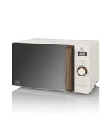 Swan Nordic White Digital Microwave - 20L