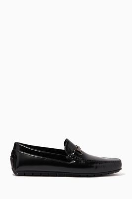 Bold Leather Moccasins
