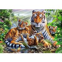 5D DIY Tigers Diamond Painting