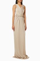 Pleated Jersey Gown Pleated Jersey Gown