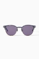 The Echo Sunglasses in Stainless Steel & Acetate - thumbnail