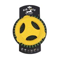M-Pets Air Toss Circle Yellow Dog Toy