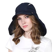 Women's Hiking Cap Visor 1 pc Summer Outdoor Portable Sunscreen Quick Dry Breathable Neck Gaiter Neck Tube Hat Solid Color Polyester White Army Green Pink for Fishing Climbing Beach Lightinthebox - thumbnail