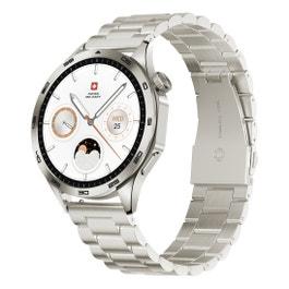 Swiss Military Swiss International Smartwatch - Gold Frame with Gold Metal Strap (SM-WCH-INTL-GLDFGMS)