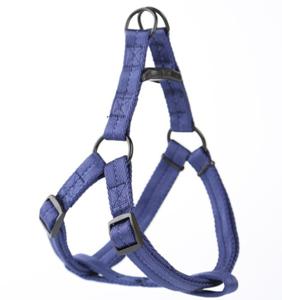 Helepet Adjustable Plain Dog Harness Blue XS