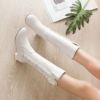 Girls' Boots Princess Shoes Casual Daily Mid-Calf Boots Fashion Boots PU Little Kids(4-7ys) Big Kids(7years ) Party Evening Walking Bowknot Pink White Black Fall Winter Lightinthebox Girls' Boots Princess Shoes Casual Daily Mid-Calf Boots Fashion Boots PU Little Kids(4-7ys) Big Kids(7years ) Party Evening Walking Bowknot Pink White Black Fall Winter Lightinthebox