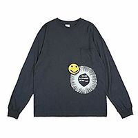 cpfm.xyz smile plant t shirt gray Lightinthebox - thumbnail
