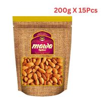 Mawa Raw Almonds Jumbo 200g (Pack of 15)