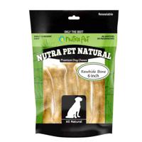 Nutrapet Rawhide Bone 6 Inch For Dogs