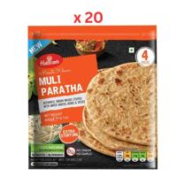 Haldiram'S Muli Paratha 400G Pack of 20