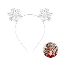 Christmas Headbands for Women, Snowflake Headband, Reindeer Antlers Headband, Happy New Year Headband, Merry Christmas Headband, Xmas Rhinestone Crown Headpiece Holiday Party Adults Girls Hair Hoop Lightinthebox - thumbnail