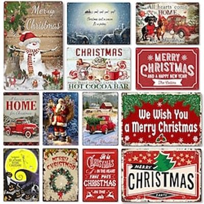 Christmas Metal Wall Sign, Metal Nativity Scene Wall Art, Nativity Wall Sculpture Religious Metal Wall Decor, For Home Living Room Bedroom Kitchen Indoor And Outdoor Wall Decoration miniinthebox