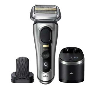 Braun Series 9 Pro+ Electric Shaver, Wet & Dry With 6-in-1 SmartCare Center And ProComfort Head, Silver - Shaver 9597cc