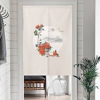 Japanese Noren Curtain Door Cover Doorway Curtain Panel Traditional Chinese Painting Door Tapestry Room Divider Curtains for Kitchen Sushi Bathroom Livingroom Bedroom miniinthebox