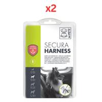 M-Pets Secura Safety Car Harness 2in1 Small (Pack of 2) - thumbnail