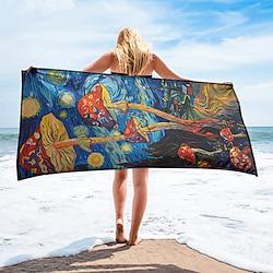 Beach Towel Summer Beach Blankets 100% Micro Fiber Breathing Comfy Blankets Lightinthebox