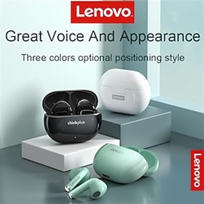 Lenovo XT93 Earphone Bluetooth 5.2 Headphone HiFi Bass Stereo Sports Earbuds Dual HD Microphone Headset 250mAh Long Standby Lightinthebox