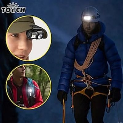 USB Motion Sensor LED Headlamp Rechargeable Mini Flashlight With Clip Magnet For Camping Fishing miniinthebox