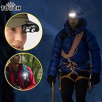 USB Motion Sensor LED Headlamp Rechargeable Mini Flashlight With Clip Magnet For Camping Fishing miniinthebox - thumbnail