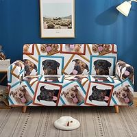 Stretch Couch Covers Sectional Sofa Cover For Dogs Pet, Farmhouse Slipcovers For Love Seat, L Shaped,3 Seater, U Shaped, Arm Chair Washable Couch Protector Soft Durable Lightinthebox
