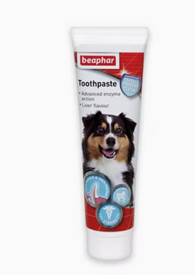 Beaphar Toothpaste Liver Flavor Multicolour 100g (UAE Delivery Only)