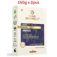 Khadi Organique Organic Indigo Powder 150g (Pack Of 2)