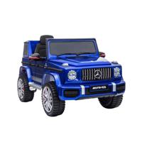 Megastar Ride on Licensed Premium metallic Mercedes Benz G63 12 v--Blue