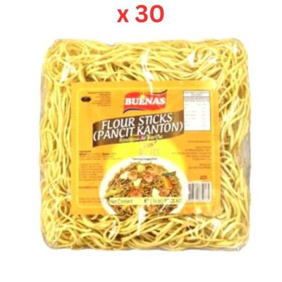 Buenas Chinese Noodles Pancit Canton 454Gm Pack of 30