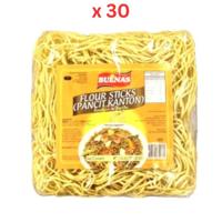 Buenas Chinese Noodles Pancit Canton 454Gm Pack of 30