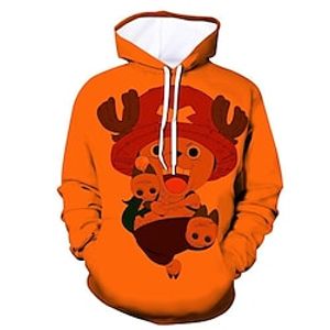 Inspired by One Piece Film: Red Roronoa Zoro Hoodie Cartoon Manga Anime Front Pocket Graphic Hoodie For Men's Women's Unisex Adults' 3D Print 100% Polyester Casual Daily Lightinthebox