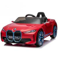 BMW I4 Kids Rideon Electric Vehicle - Red (12V) (UAE Delivery Only) - thumbnail