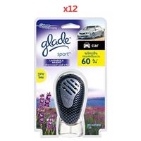Glade Car Scented Oil Lavender and Marine Air Freshener 7Ml Pack Of 12