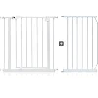 Baby Safe - Metal Safety Gate With 45cm Extension - White BS_CM_MG45WH