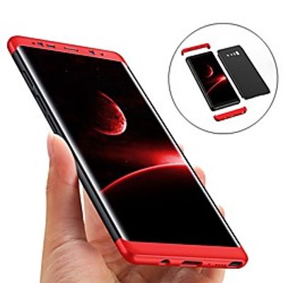 Phone Case For Samsung Galaxy Full Body Case Note 8 Shockproof Ultra-thin Solid Color Hard Plastic miniinthebox
