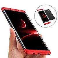 Phone Case For Samsung Galaxy Full Body Case Note 8 Shockproof Ultra-thin Solid Color Hard Plastic miniinthebox - thumbnail