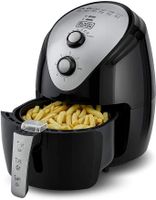 Black+Decker Air Fryer Rapid Air Convection Technology Manual Control , 3.5L, 1500W, AF150-B5