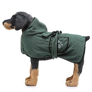 Strong Absorbent Dog Towel Cat Bath Towel Bath Robe Blanket Dual-purpose Pet Supplies miniinthebox