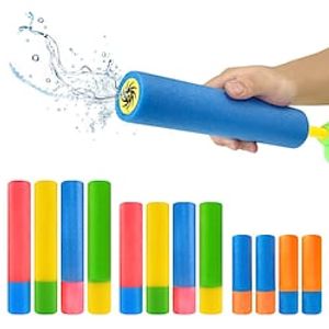 Water Blaster, 12 Pcs Foam Squirt Guns for Boy and girls, 35 ft Range Pool Water Squirter, Foam Water Gun Shooter for Summer Swimming Pool Beach Lightinthebox