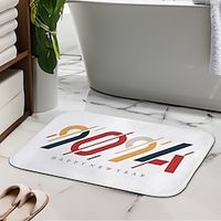 Bath Mats A Creative Absorbent Bathroom Rug Diatomaceous Earth Cute Lightinthebox - thumbnail