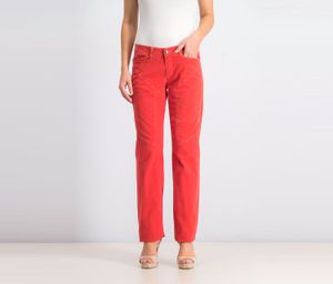 Womens Stitching Pants  Red