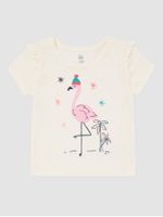 ToddlerGap Graphic Front Ruffle-Trim T-Shirt - thumbnail